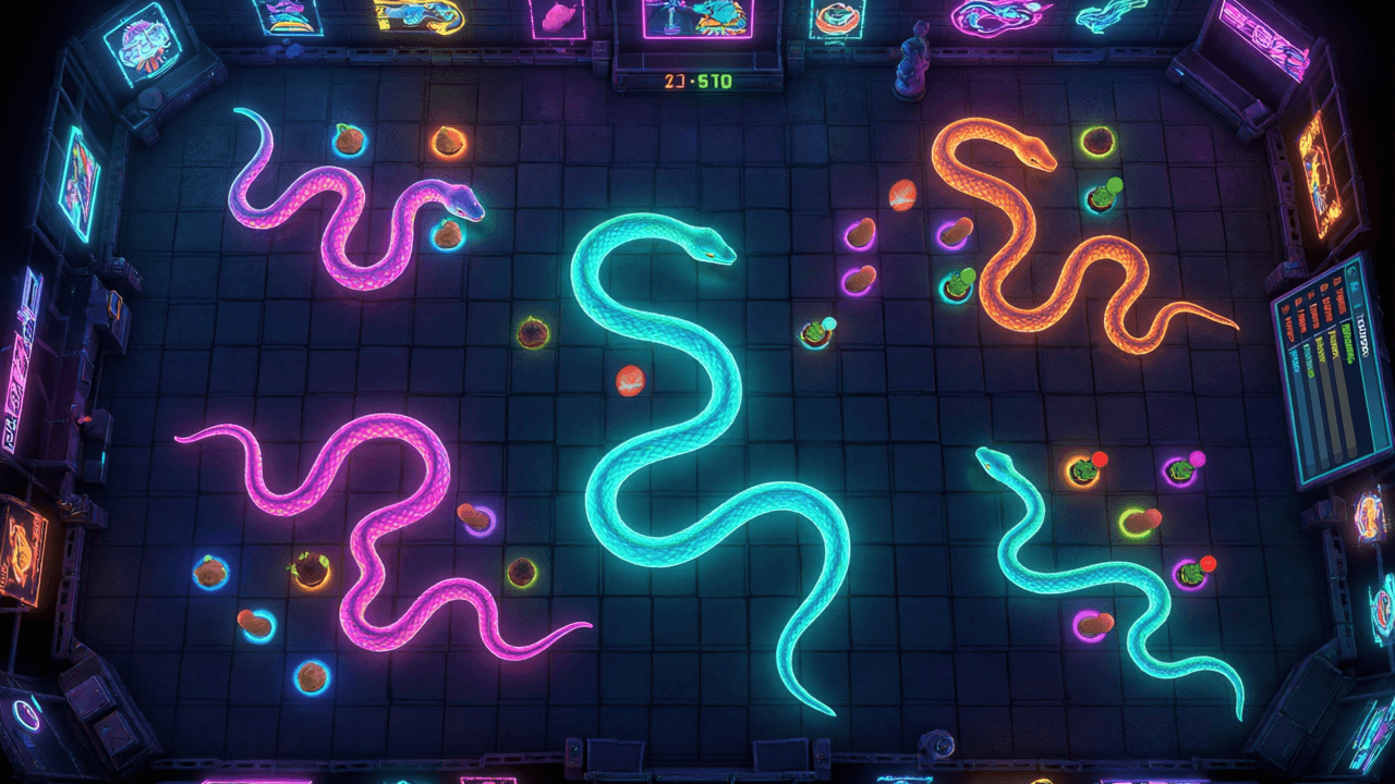 Neon Serpent: Battle Arena