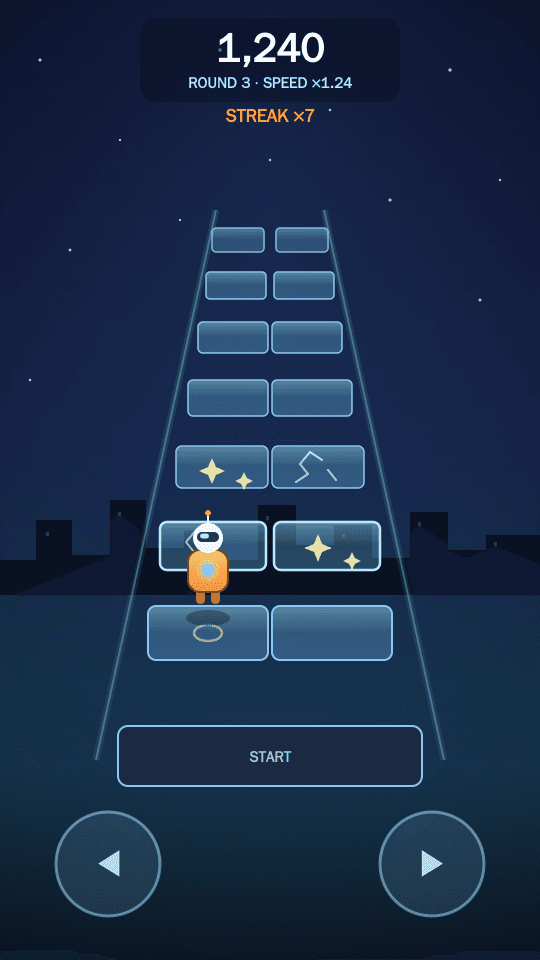 Glass Bridge Rush