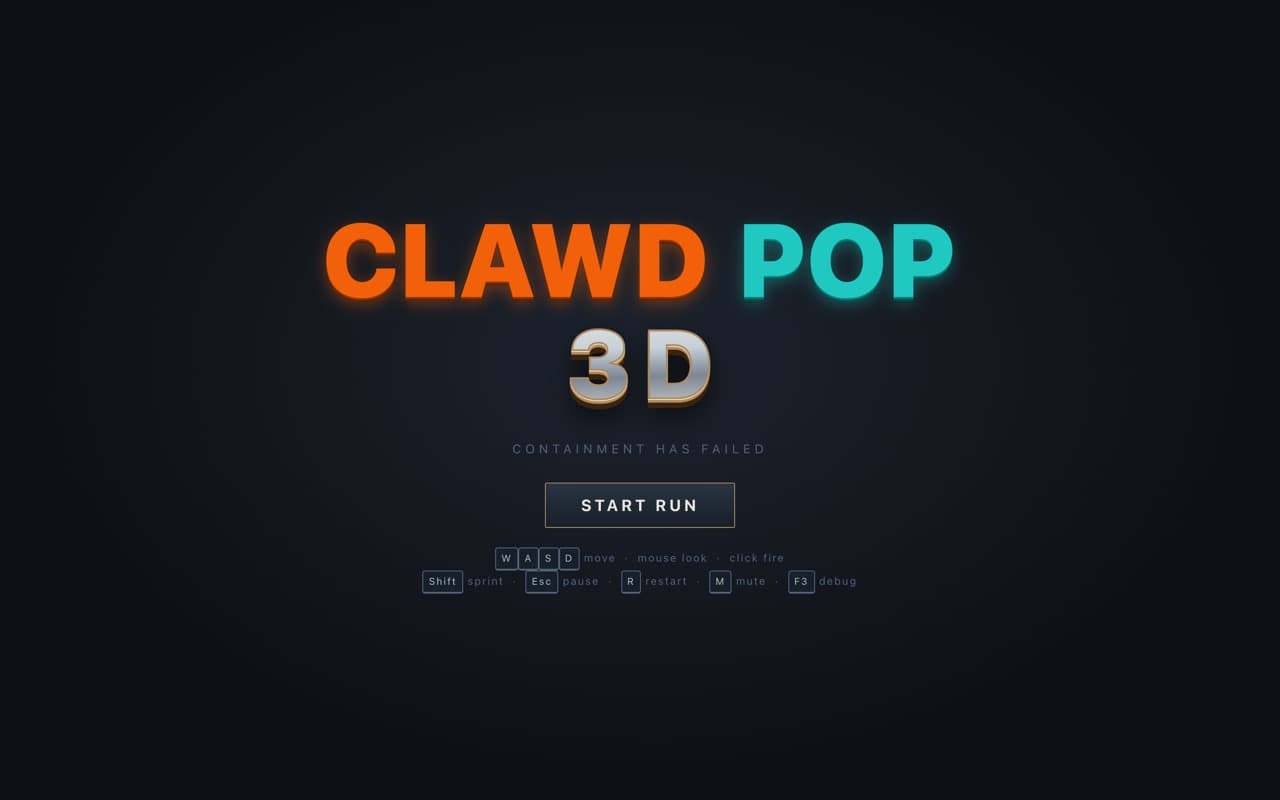 Clawd Pop 3D