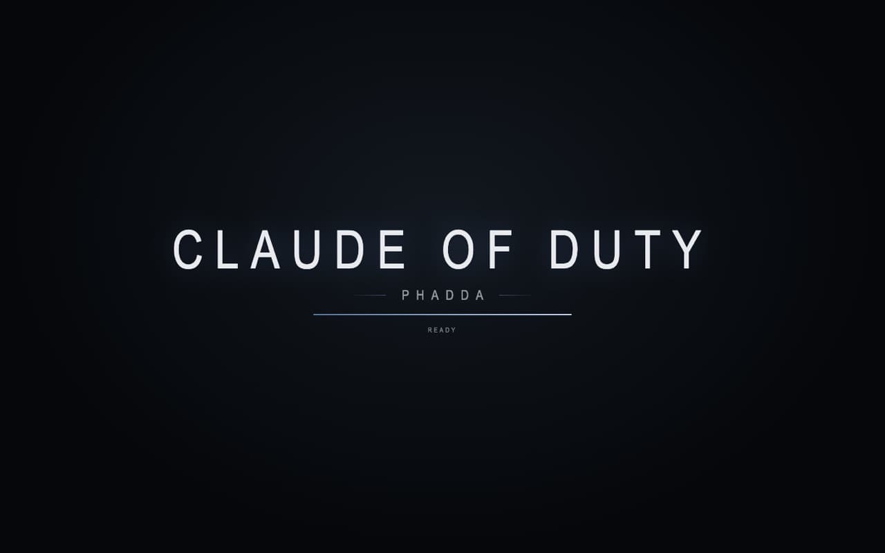 Claude of Duty: Phadda